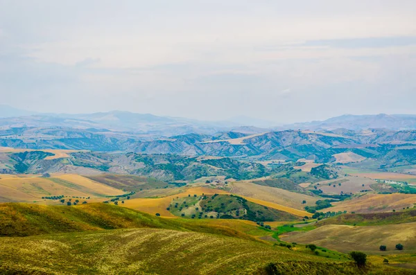 İtalya'da Basilicata bölgesi manzara
