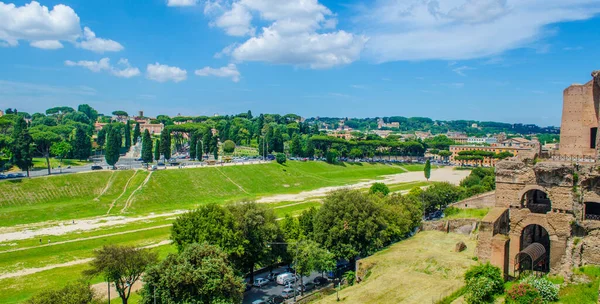 View Antique Horse Racing Stadium Situated Center Rome — Stockfoto