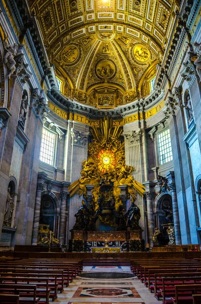 Рим Італія Червня 2014 Року Базиліка Святого Кольору Ватіканському Базиліці — стокове фото