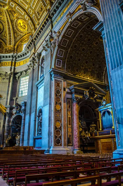 Рим Італія Червня 2014 Року Базиліка Святого Кольору Ватіканському Базиліці — стокове фото