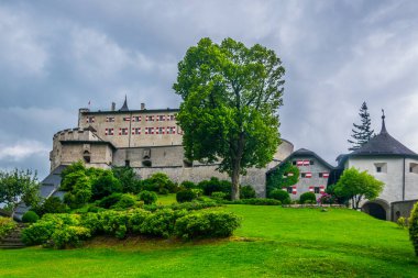 The castle Hohenwerfen, Austri