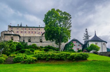 The castle Hohenwerfen, Austri