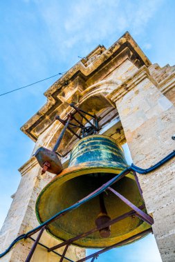 Valencia 'daki katedralin tepesindeki çan.
