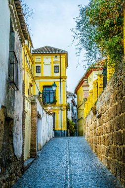 dar sokak içinde Mağribi granada çeyrek albaicin