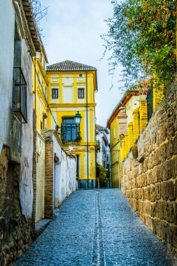 dar sokak içinde Mağribi granada çeyrek albaicin