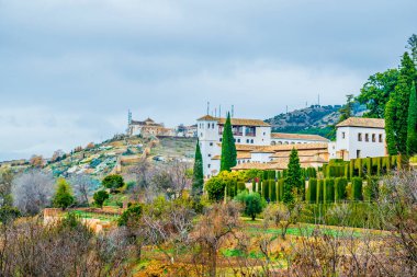 bahçeleri la alhambra, granada, İspanya