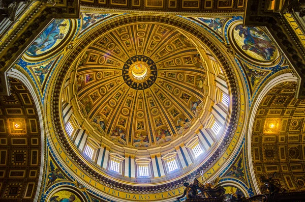 Rome Italy June 2014 Basilica Saint Peter Vatican Seat Pope — Stok fotoğraf