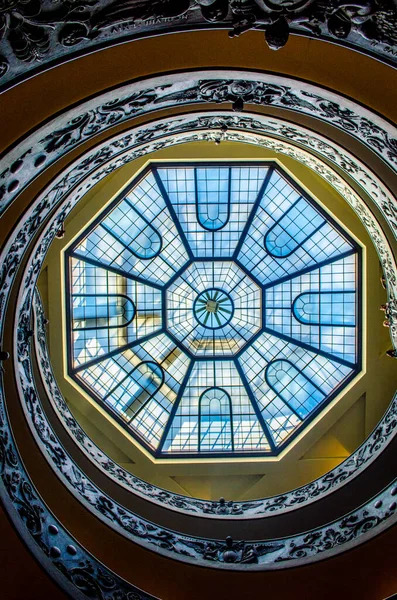 Glass Mosaic Situated Ceiling Vatican Museum — Stock Photo, Image