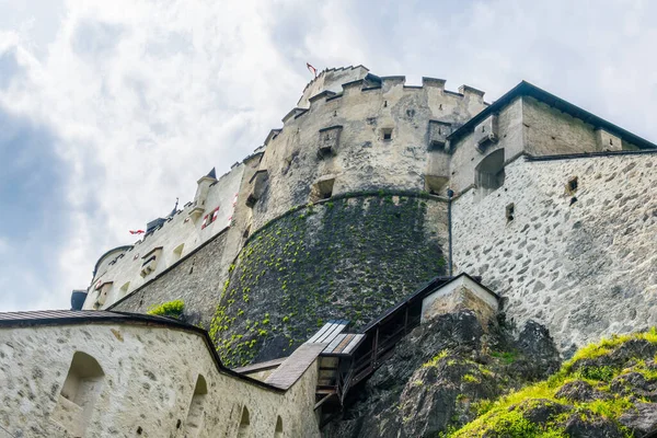 Castle Hohenwerfen Austri — Stockfoto