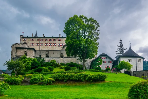Castle Hohenwerfen Austri — Stock Photo, Image
