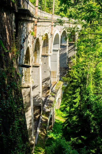 Detail Viaduct Semmeringbahn Unesco World Heritage Railroad Austria — Stock Photo, Image