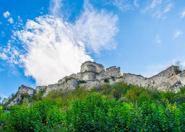 Вид Замок Селі Кламм Аустрія — стокове фото