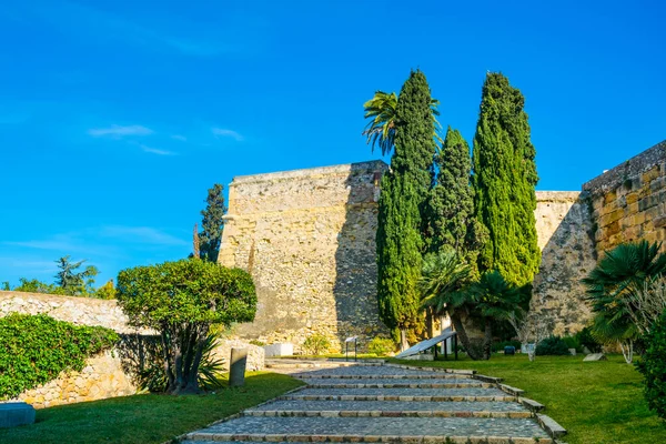 Spanya Daki Eski Tarragona Kalesinin Manzarası — Stok fotoğraf