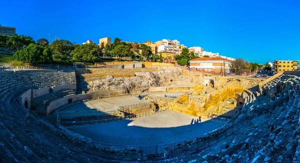 Tarragona Katalonya Spanya Eski Bir Amfitiyatro — Stok fotoğraf