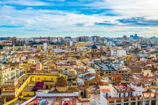 Valencia, İspanya 'nın hava manzarası