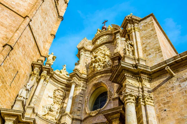 Puerta Los Hierros Onderdeel Van Metropolitaanse Kathedraal Basiliek Van Hemelvaart — Stockfoto