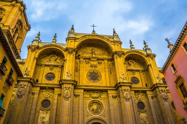Granada Cathedral Cathedral Incarnation Facade Spain — ストック写真