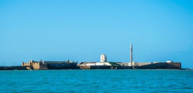 San Sebastian Castle Cadiz, İspanya