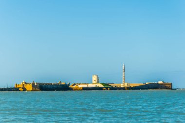 San Sebastian Castle Cadiz, İspanya