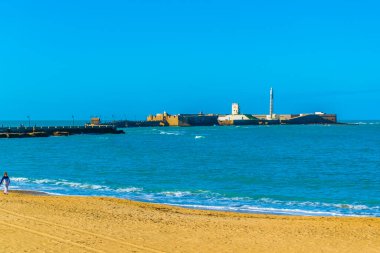 San Sebastian Castle Cadiz, İspanya