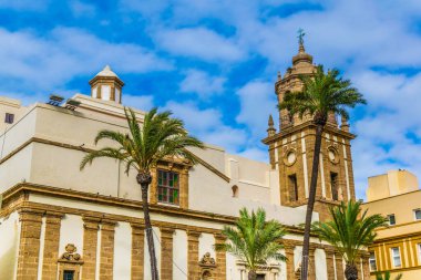 church of santiago in spanish city cadiz