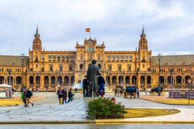 Plaza de Espana in the spanish city Sevilla