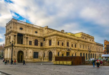 Belediye Binası İspanyol şehir Sevilla görünümünü