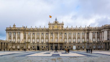 İspanya, Madrid 'deki Kraliyet Sarayı.