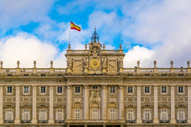İspanya, Madrid 'deki Kraliyet Sarayı.