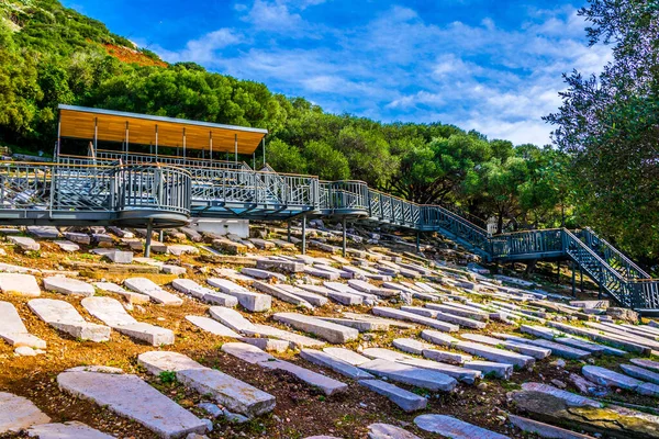 Cebelitarık Taki Yahudi Kapı Mezarlığı Manzarası — Stok fotoğraf