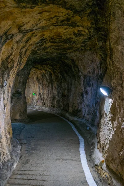 Uitzicht Grote Belegeringstunnel Gibraltar — Stockfoto
