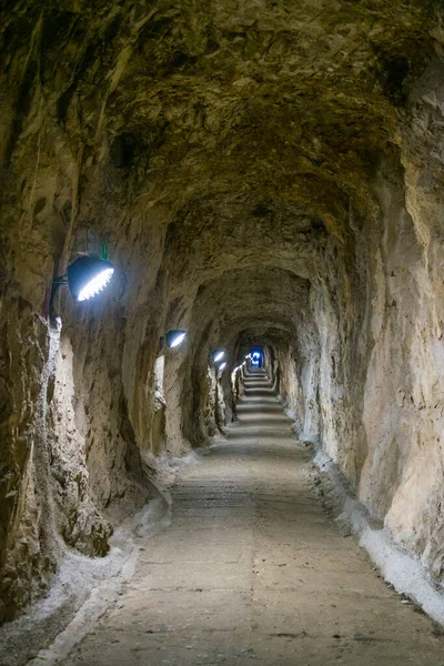 Uitzicht Grote Belegeringstunnel Gibraltar — Stockfoto