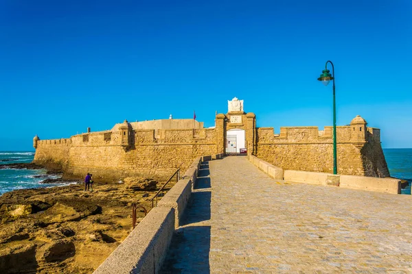 San Sebastian Castle Cadiz, İspanya