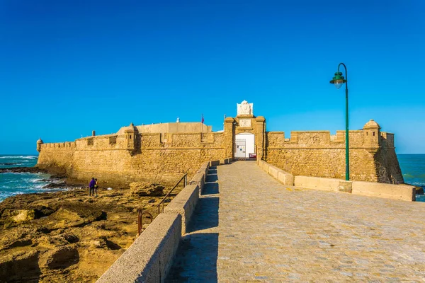 San Sebastian Castle Cadiz, İspanya