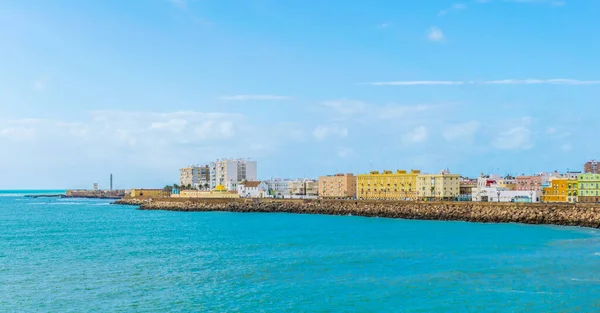 View Seaside Promenade Cadiz — Stockfoto