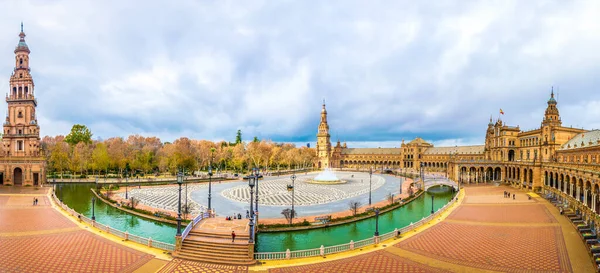 Plaza Espana Spanish City Sevilla — Stok fotoğraf