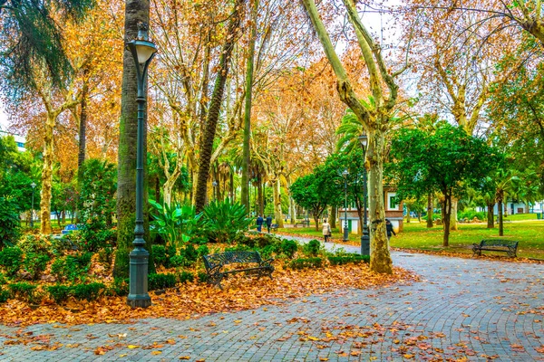 View Public Park Called Jardines Victoria Spanish City Cordoba — Stockfoto