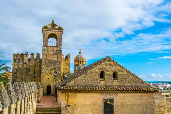 Alcazar de los reyes cristianos - İspanya 'nın Cordoba şehrindeki Cristian krallarının kraliyet sarayı