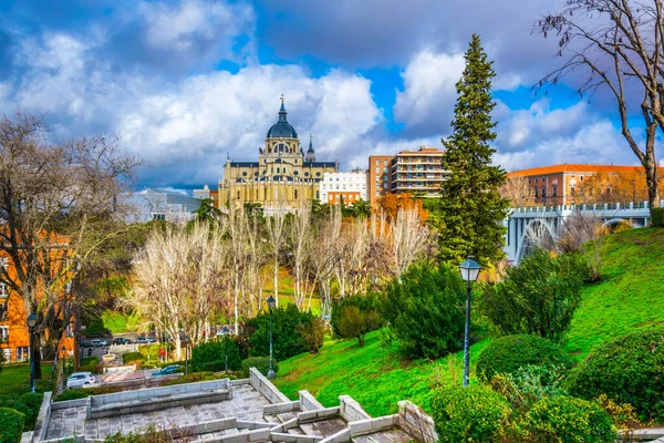 Catedral Almudena Madrid — Fotografia de Stock