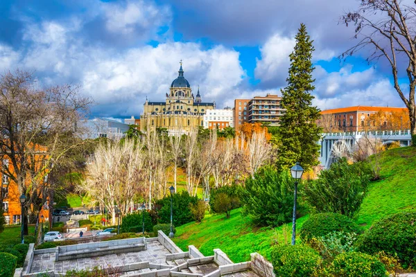 Catedral Almudena Madrid — Fotografia de Stock