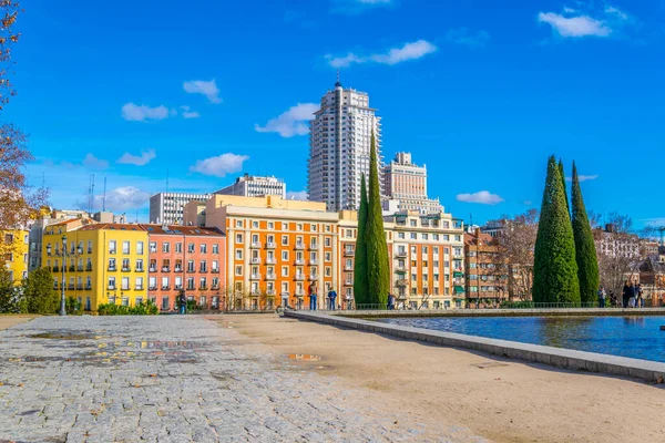 Edificio Espana Other Skyscrapper Madrid — Foto Stock