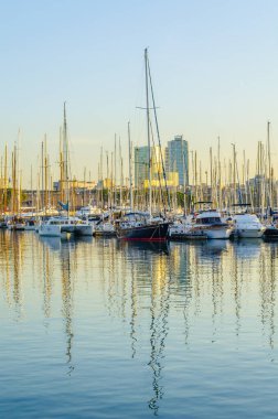 port Vell in Barcelona, Spai