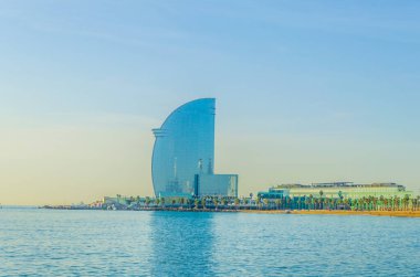 Barselona su fronunun görüntüsü