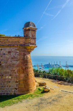 Barcelon 'daki Montjuic kalesi