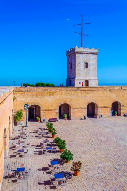 Montjuic castle in Barcelon