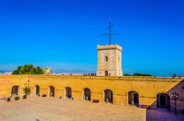 Barcelon 'daki Montjuic kalesi