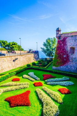 Barcelon 'daki Montjuic kalesi