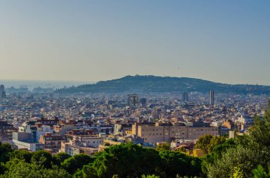 Barcelona 'nın havadan görünüşü, Spai