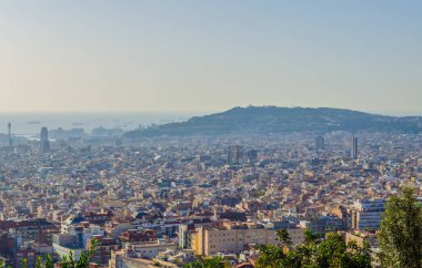 Barcelona 'nın havadan görünüşü, Spai