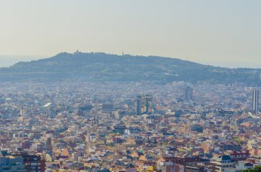 Barcelona 'nın havadan görünüşü, Spai